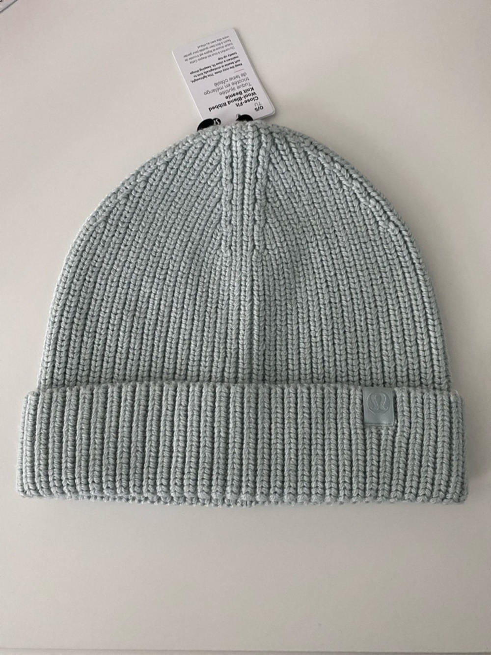 Lululemon - Close Fit Wool
Blend Ribbed Knit Beanie - NWT